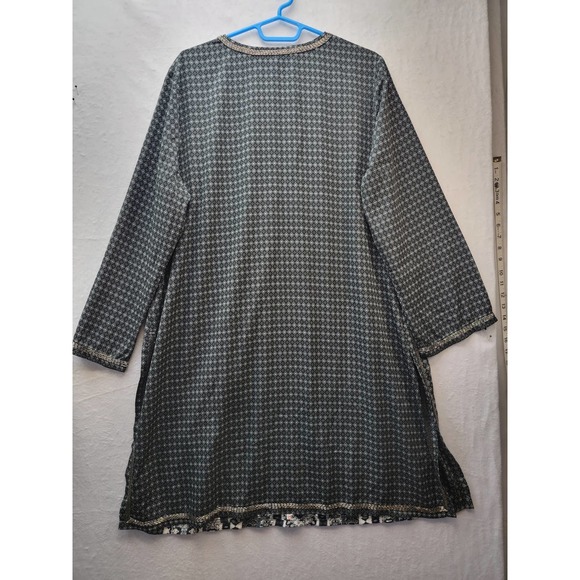 NWOT Roaman’s beaded tunic dress kameez style, SZ 2X - Picture 6 of 7